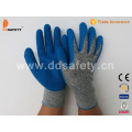 Guantes de seguridad anti-corte de alto rendimiento, látex recubierto de palma (DCR310)